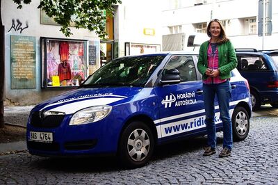 Hana Fořtíková - In our driving school from 2012 to 2014<br /> Driver of category B<br /> Instructor since 2012. Category B